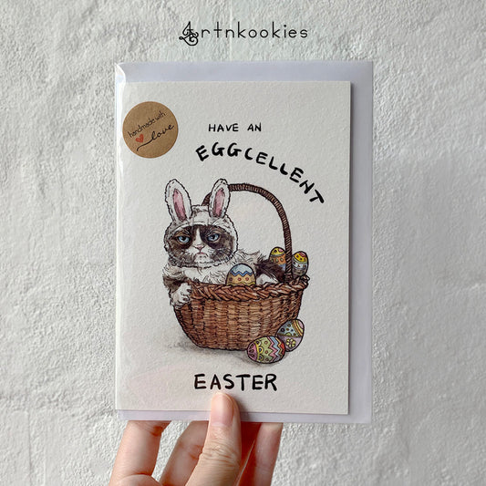"Have an Eggcellent Easter" Greeting Card