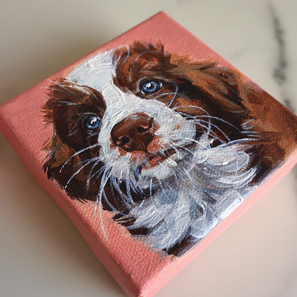 Acrylic on Canvas Pet Portrait